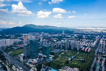 Nanjing City, Jiangsu Province, urban construction landscape