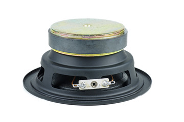 Speaker isolated on white background.