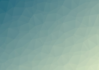 Abstract Low Polygon gradient Generative Art background illustration