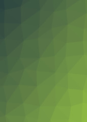 Abstract Low Polygon gradient Generative Art background illustration