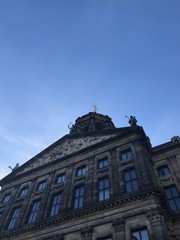 Fototapeta na wymiar Amsterdam Building Sky