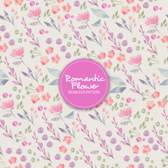 Colorful Nature Seamless Background