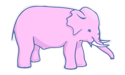Little pink elephant