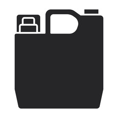 Detergent vector icon.Black vector icon isolated on white background detergent.