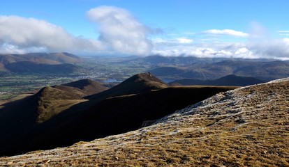 Viewing the Coledale Horseshoe in early winter