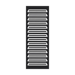 Ventilation vector icon.Black vector icon isolated on white background ventilation .