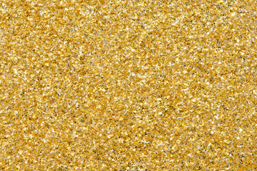 Gold glitter texture sparkle background