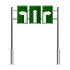 Road sign vector icon.Cartoon vector icon road sign isolated on white background .