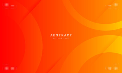 Abstract orange background with minimal geometric effects and slashes, can be used for the sale of banners, wallpapers, brochures, landing pages.