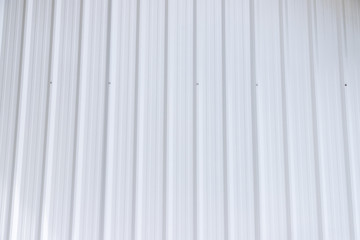 Obraz premium white metal sheet background and texture. steel corrugate of container cargo in industrial area.