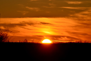 Obraz premium Sunset sky in the evening, picturesque cover,photo