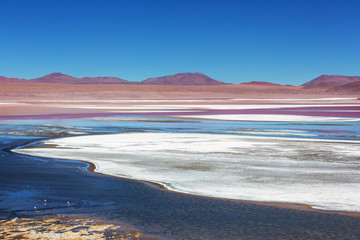 Fototapeta na wymiar Mountains in Bolivia