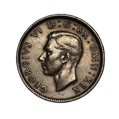 english coin one shilling