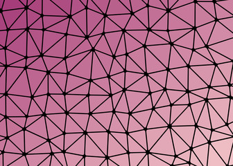 Obraz premium Abstract Low Polygon gradient Generative Art background illustration