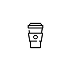 Coffee Cup Icon Logo Template