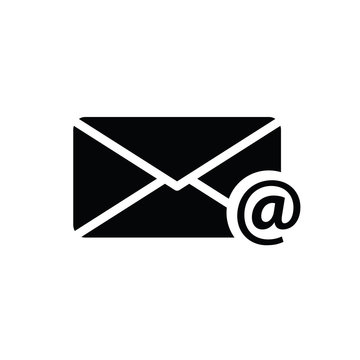 mail icon. The envelope. vector open email icon. line style