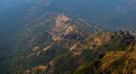 Landscapes of Mahabaleshwar hill Station