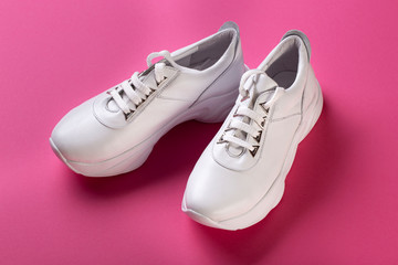 thick soled sneakers