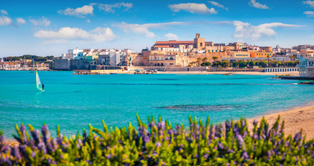Coastal town in southern Italy’s Apulia region - Otranto, Apulia region, Italy, europe. Splendid...