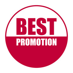 red vector banner best promotion