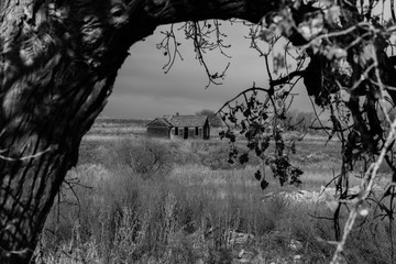 An Abandoned House on the Plains of Colorado