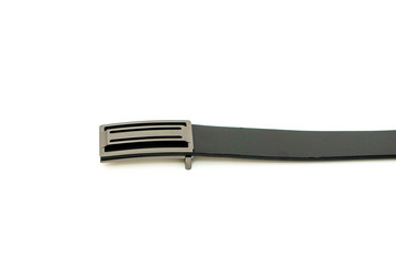 A gentleman belt on white background