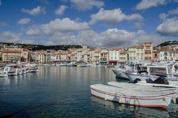 Fototapeta premium Beautiful Cassis Harbour South of France