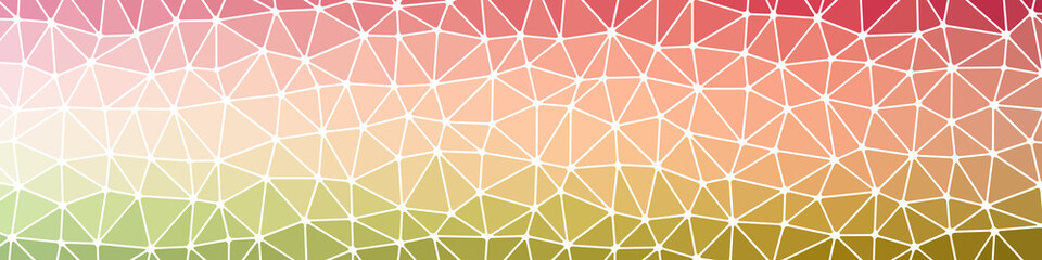 Abstract Low Polygon gradient Generative Art background illustration