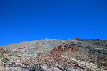 The way ot the top of Teide