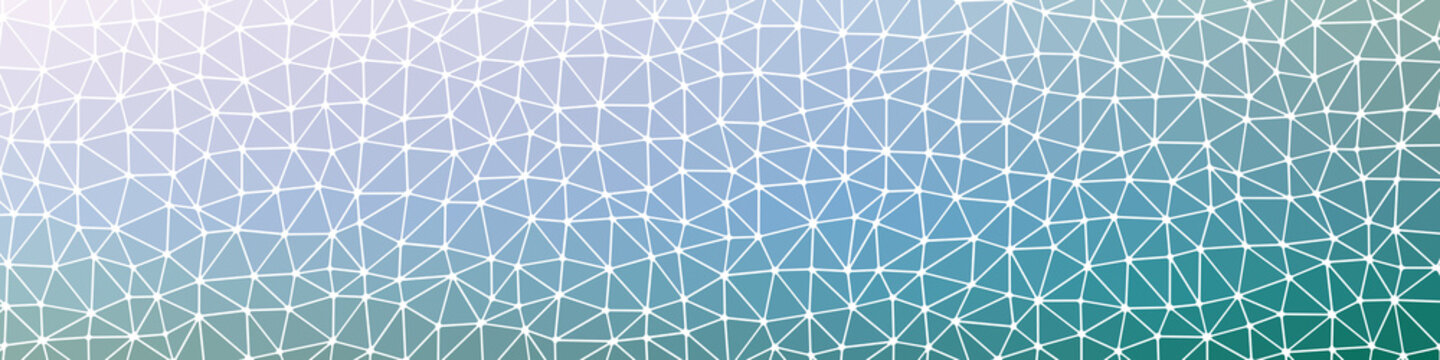 Abstract Low Polygon gradient Generative Art background illustration