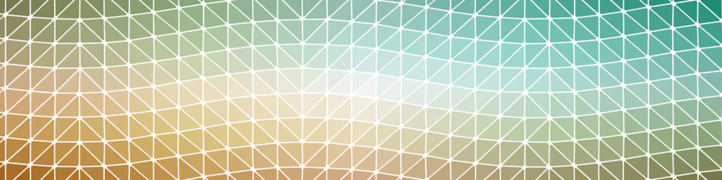 Abstract Low Polygon gradient Generative Art background illustration