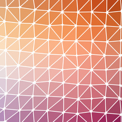 Abstract Low Polygon gradient Generative Art background illustration