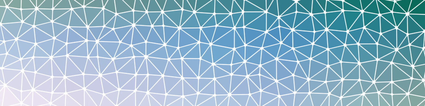 Abstract Low Polygon gradient Generative Art background illustration