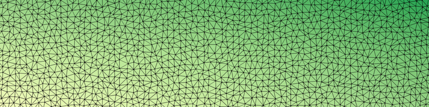Abstract Low Polygon gradient Generative Art background illustration