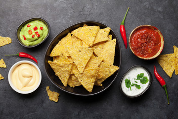 Mexican nachos chips