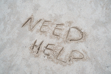 Need help sign drawn on beach sand.