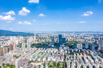 Obraz premium Nanjing City, Jiangsu Province, urban construction landscape