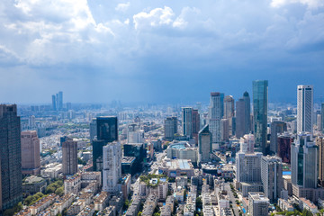 Nanjing City, Jiangsu Province, urban construction landscape