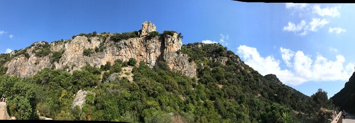 Benahavis nature in Spain, moutains and hills all around
