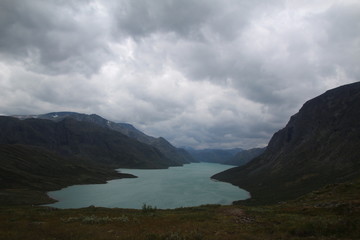 Bergsee Norwegen Landschaft
