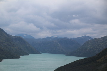 Bergsee Norwegen Landschaft