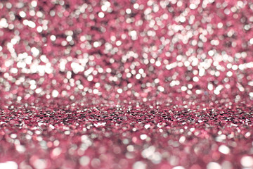 Abstract pink background. Abstract pink color background. Glittering background.