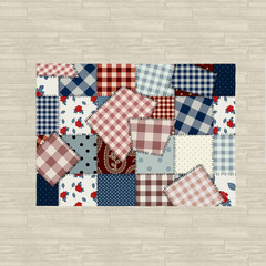 Obraz premium set of seamless patterns