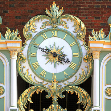 Clock at Fortnum & Mason Store, London