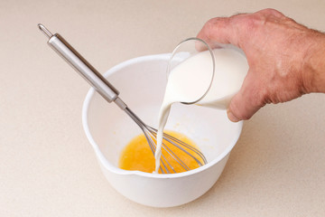 Chef at work: How to make a traditional pancakes