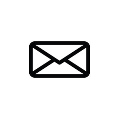 mail icon. The envelope. vector open email icon