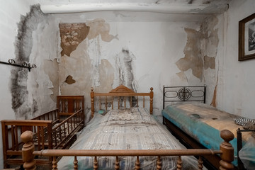 Interior of an abandoned house