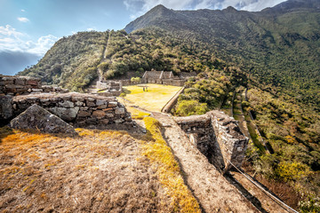 Choquequirao Inca ruins in Peru