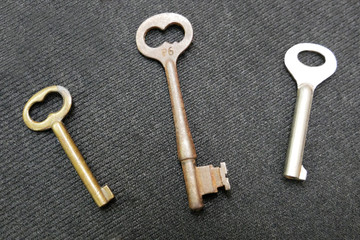 Three  Old Keys