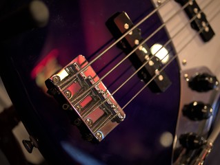 Bass Guitar Detail